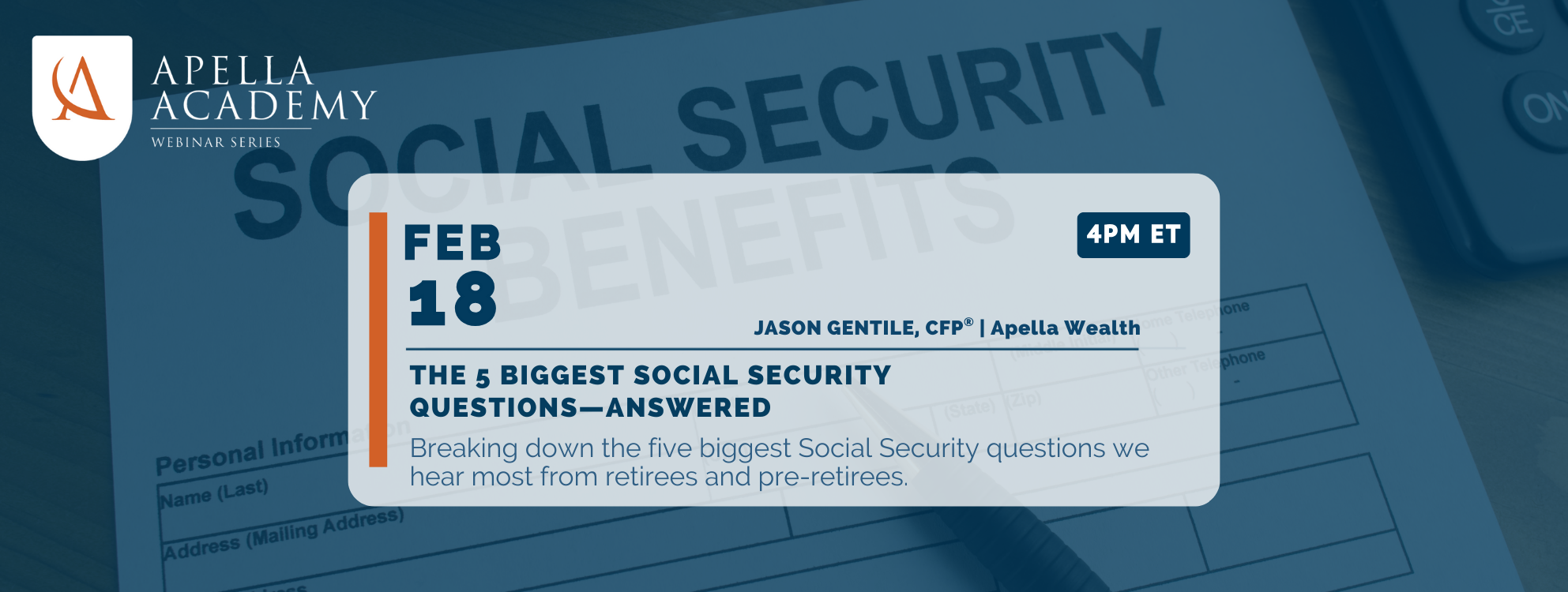 5 Biggest Social Secuirty Questions Answered-email 5 Biggest Social Secuirty Questions Answered-email